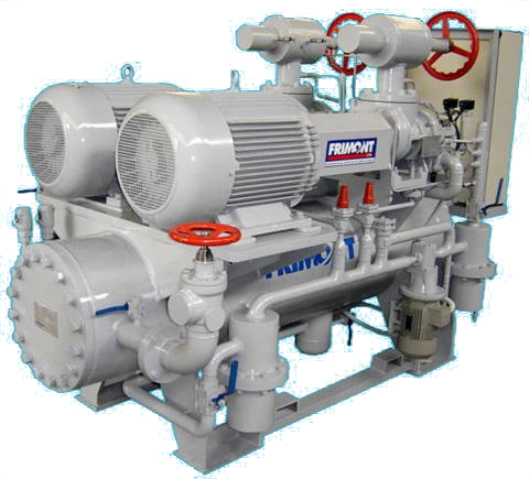 TWIN compressor for marine applications