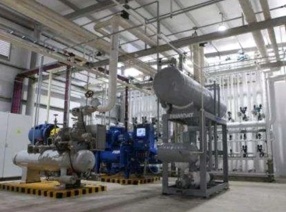 Industrial refrigeration plant